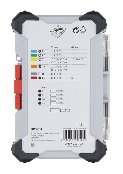 Bosch ExtraHard bitssæt 43 dele 